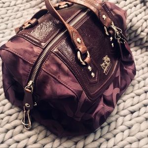 Signature Madison/Sabrina Bag (Purple)
